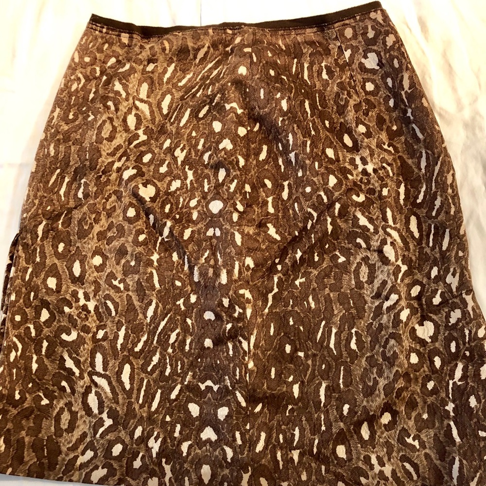 Animal Print Pencil Skirt